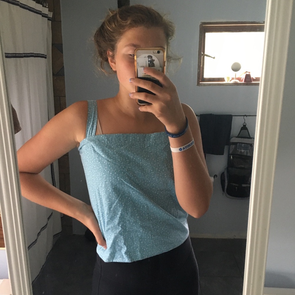 blue tank top !MAKE OFFERS!